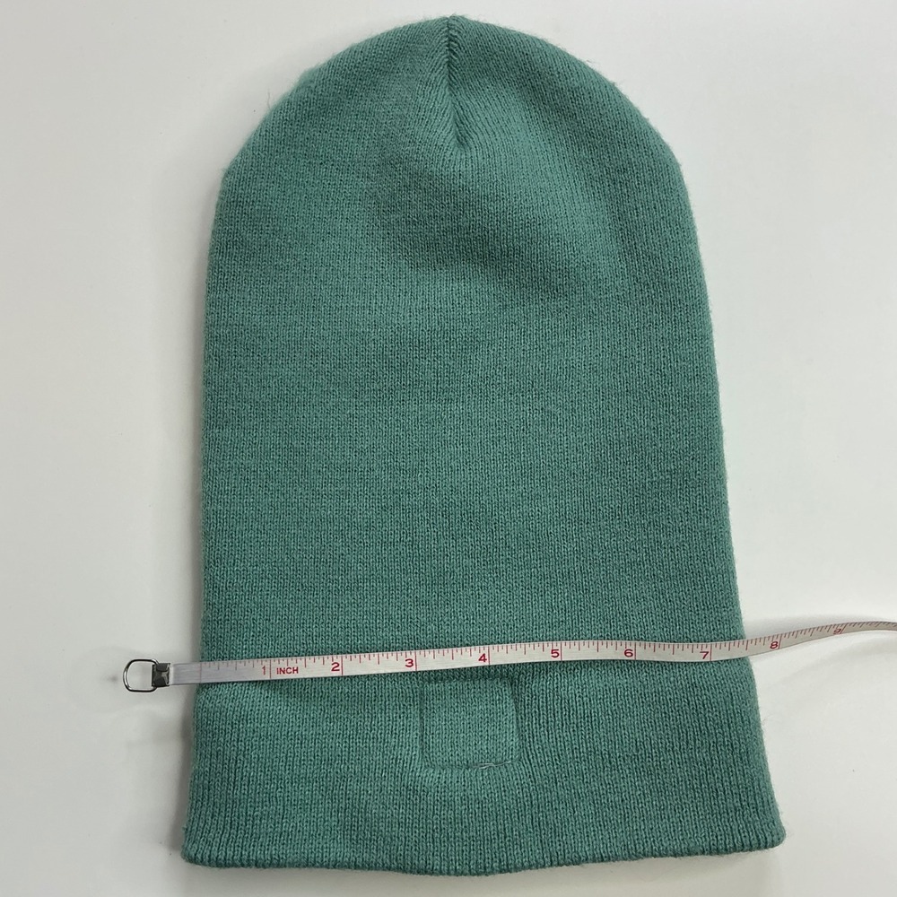 Carhartt Green Watch Hat Beanie Unisex OSFA A18‎ Rib Knit Logo Patch USA Made - Picture 11 of 12